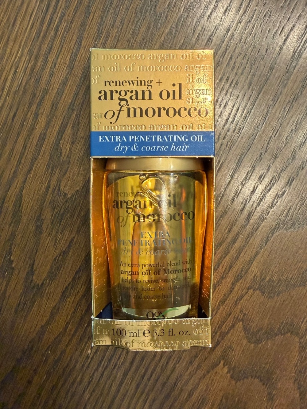 NWT - OGX Renewing + Argan Oil of Morocco Extra Penetrating Oil 3.3 oz